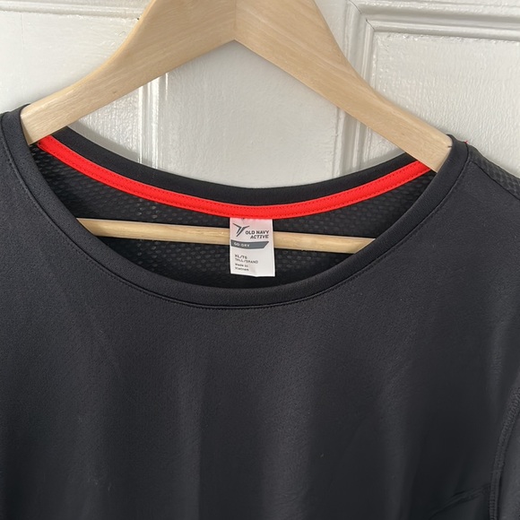 Old navy go dry long sleeves,  activewear. Black. Ladies size XL tall - Picture 2 of 10
